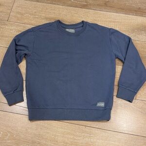 Hollister Relaxed Fit Crewneck Sweatshirt - Faded Navy